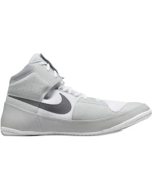 Nike Fury Wrestling High-tops Sneakers - White