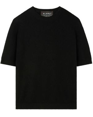 Alanui Finest Short-Sleeve T-Shirt - Black