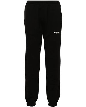Represent Patron Of The Club Cotton Track Trousers - Black