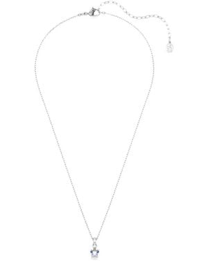 Swarovski Chroma Star Pendant Necklace - White