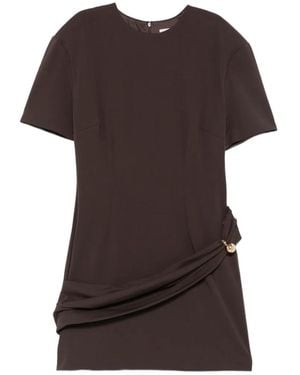 Aniye By Tylo Minikleid Mit Drapiertem Detail - Braun