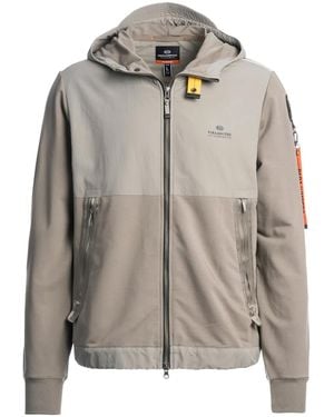 Parajumpers Panelled Zip Hoodie - Grey