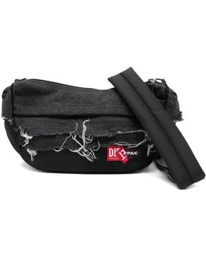Eastpak X Diesel デニムショルダーバッグ - ブラック