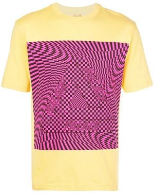 Palace T-Shirt Mit Grafischem Print - Gelb