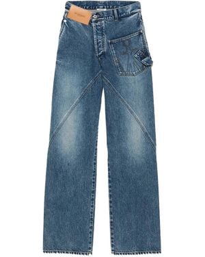 JW Anderson Twisted Workwear Jeans - Blue