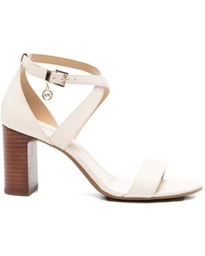 MICHAEL Michael Kors Alexa Cross-Strap Sandals - White