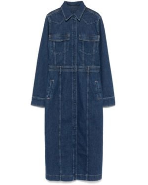7 For All Mankind Luxe ドレス - ブルー