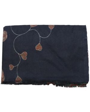 Altea Sciarpa Con Frange - Blu