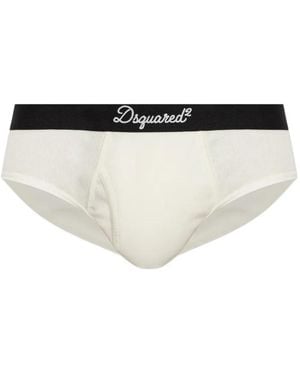 DSquared² Signature Briefs - White