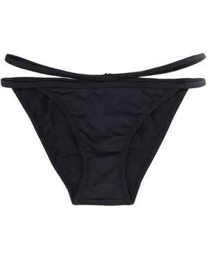 Baserange Double-Strap Bikini Bottom - Black
