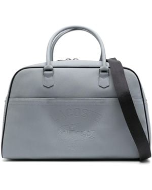 Lacoste Club 1930 Laptop Pocket Weekend Bag - Grey