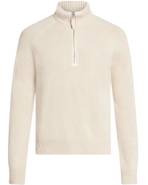 Tom Ford ハーフジップ セーター - ホワイト