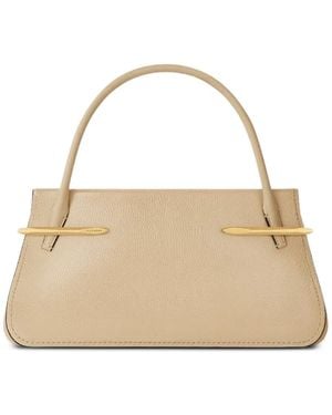 Givenchy Medium Pinch Leren Tas - Naturel