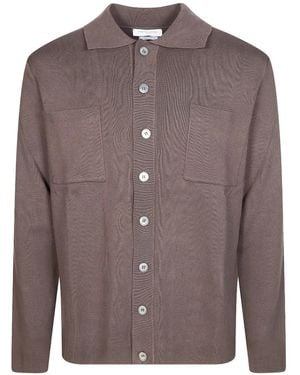 Daniele Fiesoli Cardigan En Maille Fine - Brown
