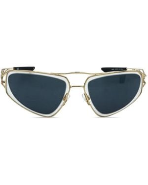 Nike Veil Geometric-Frame Sunglasses - Blue