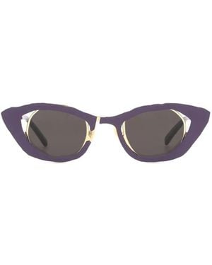 MASAHIROMARUYAMA Cat-Eye Sunglasses - Purple
