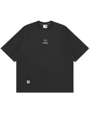 Aape By A Bathing Ape Logo-Print T-Shirt - Black
