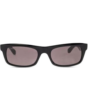 Balenciaga スクエアフレーム サングラス - ブラック
