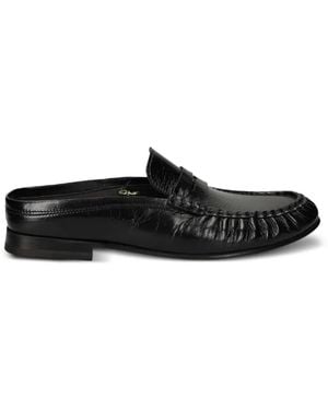 POSA Mocassins À Effet Froissé - Noir