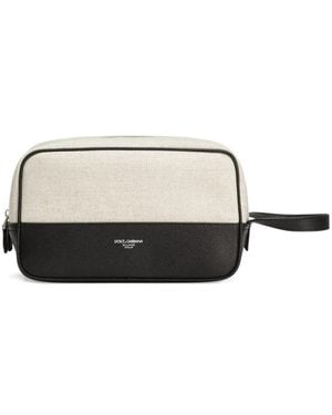 Dolce & Gabbana Canvas Clutch Bag - Multicolour