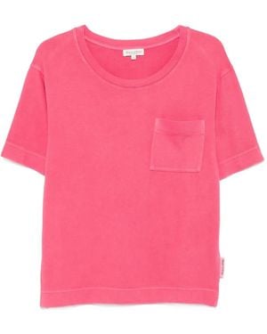 Marc O' Polo T-Shirt À Poche Poitrine - Pink