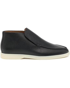 Aurélien City Grain Boots - Black