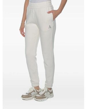 ARMANI EXCHANGE Logo-Embellished Track Trousers - White