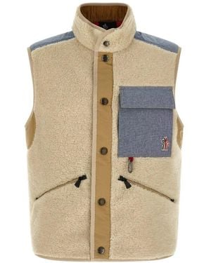 Moncler Mouwloos Jack - Naturel