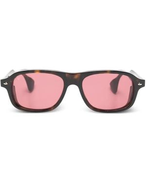 Sestini Eyewear Rectangle Sunglasses - Pink