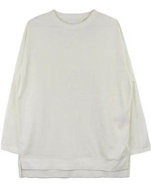 Y-3 Prem T-Shirt Mit Dreiviertelärmeln - Weiß