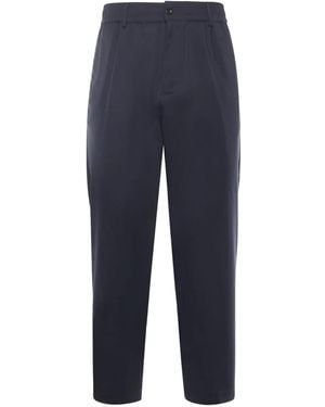 Giuliano Galiano Drawstring Trousers - Blue