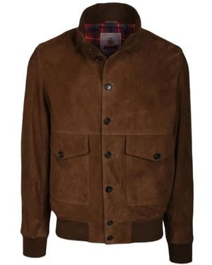 Baracuta Veste Boutonnée À Poches - Brown