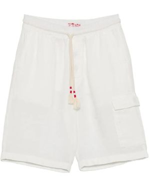 MC2 Saint Barth Drawstring Shorts - White