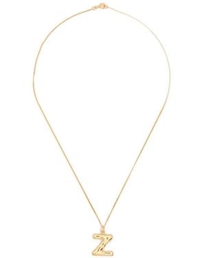 Completedworks Collana Con Pendente A Z - Bianco