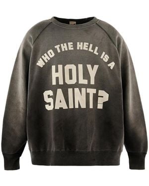 SAINT Mxxxxxx Holy Saint Sweatshirt - Grey