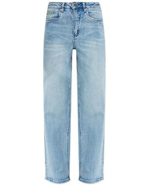Gestuz Jean À Effet Délavé - Bleu