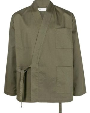 Universal Works Patch-Pocket Worker Jacket - Green
