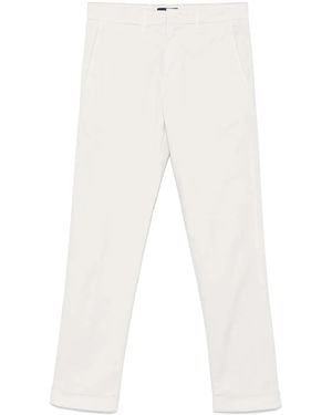 Fay Tapered Trousers - White