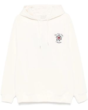 Drole de Monsieur Hoodie mit Logo-Stickerei - Natur