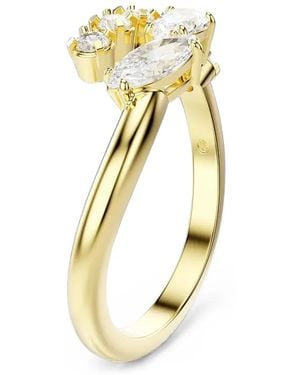Swarovski Crystal-Embellished Open-Band Ring - Metallic