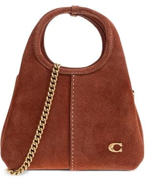 COACH Lana Leather Tote Bag - Brown