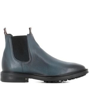 Paul Smith Sidney elasticated side gores boots - Blau