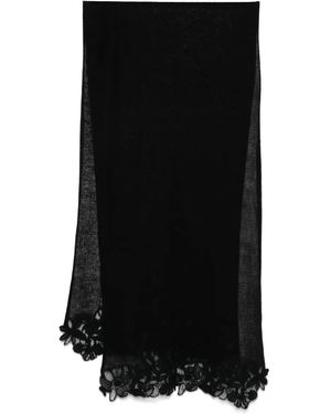 Ermanno Scervino Cashmere Scarf - Black