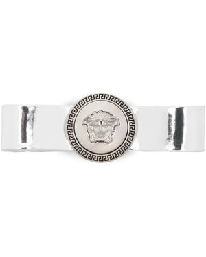 Versace メドゥーサ ヘアクリップ - メタリック