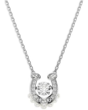 Swarovski Collana Con Pendente Symbolica - Bianco
