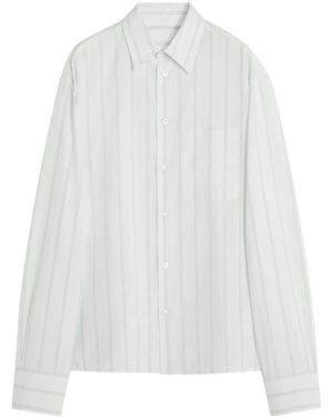 Lanvin ストライプ シャツ - ホワイト