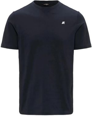 K-Way Camiseta Odom Con Parche Del Logo - Azul