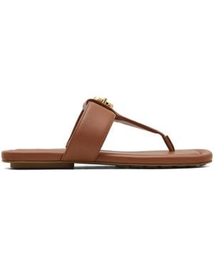 Marc Jacobs The Dual T Sandals - Brown