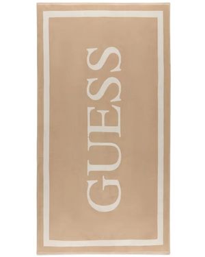 Guess Telo Da Mare Con Logo - Neutro