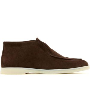 Forsa Baxter Suede Desert Boots - Brown